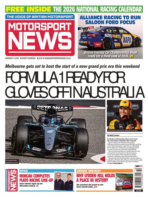 Title details for Motorsport News by Kelsey Publishing Ltd - Available